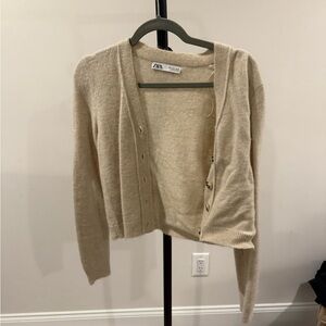 Zara Beige Women's Sweater